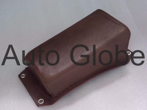 Genuine leather pillion pad - leather, p-pad