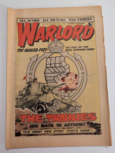 Warlord comic 205 august - warlord, 205,