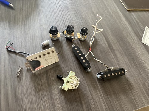 Radioshop pickups hss set - radioshop, set: