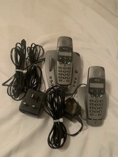 BT studio 500 Twin Home Phone grey Black Cordless, Answering Machine VGC