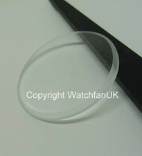 Domed Mineral Crystal Glass