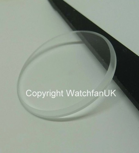 Domed mineral crystal glass - mineral,