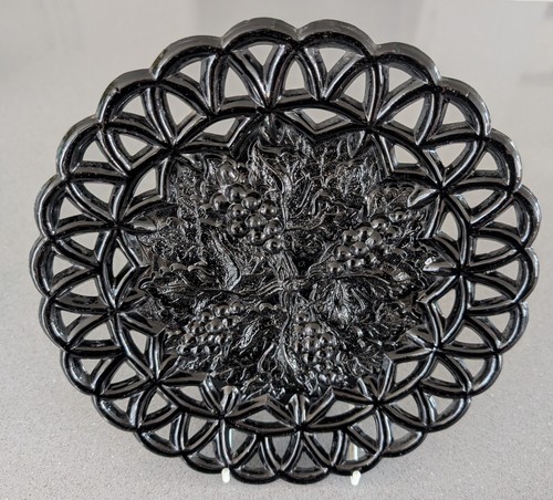 Victorian black amethyst glass - black,