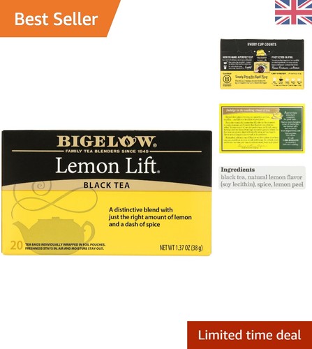 Lemon lift tea 20 count - lift,