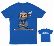 Ninja Judo Karate MMA Swords Children Katana Weapons Gift Kids Printed T-shirt