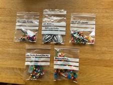 Bird Rings - 100 Pack Split Plastic Rings