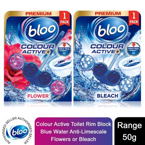 Bloo colour active toilet - colour, rim