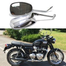 Chrome motorcycle oval - chrome,