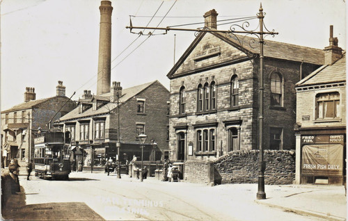 Eccleshill bradford tram - eccleshill, bradford.