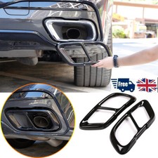 For BMW X5 G05 X7 G07 2019-2021 Stainless Black Exhaust Mufflers Tail Pipe Cover
