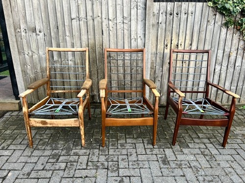 Vintage 1950 cintique chairs - vintage,