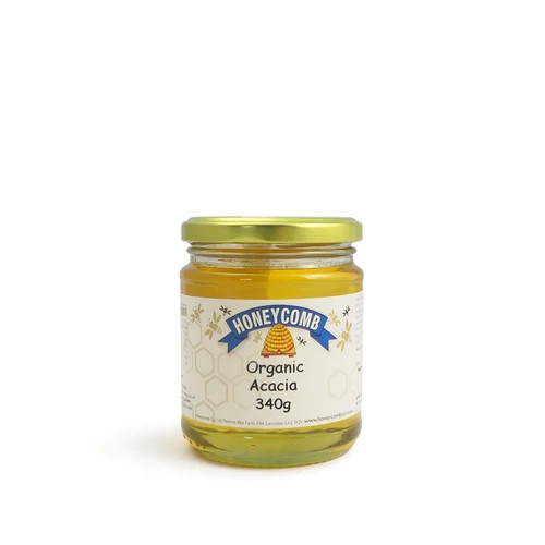 Honey comb clear - honey, organic