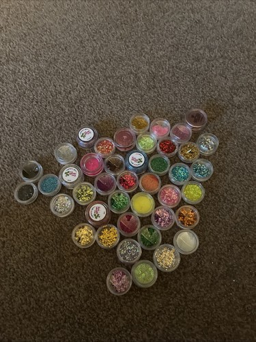 Joblot nail glitter various - of,