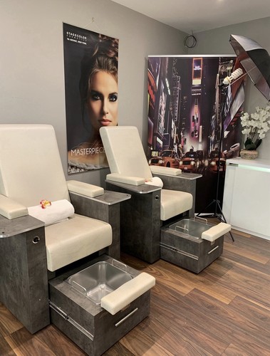 Rem pedicure chair with - rem,