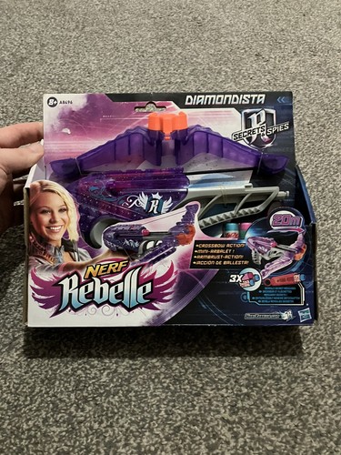 Nerf rebelle diamondista - nerf,