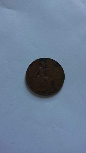 1909 edwardvs one penny - one,