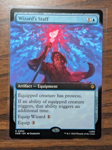 Mtg wizard staff - mtg, (extended