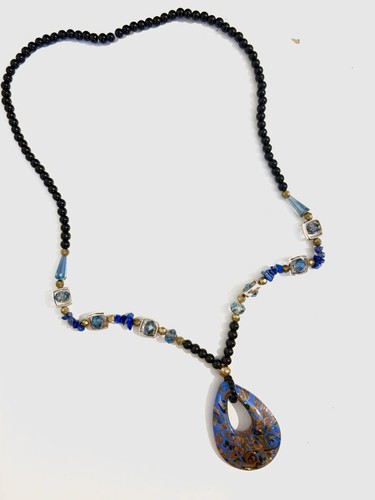 Blue boho retro - boho, style