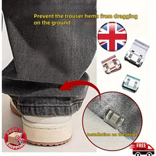 Invisible Leg Shortening Clip Trousers Hem Fixer Anti-Drag Pants Hider