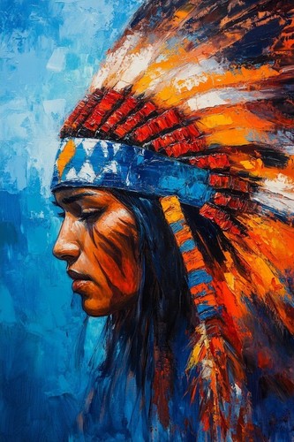 Native american indian - native,