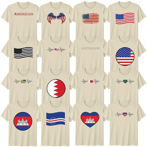 Retro patriotic adult shirt - adult, t-shirt