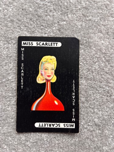Miss scarlett cluedo - scarlett,