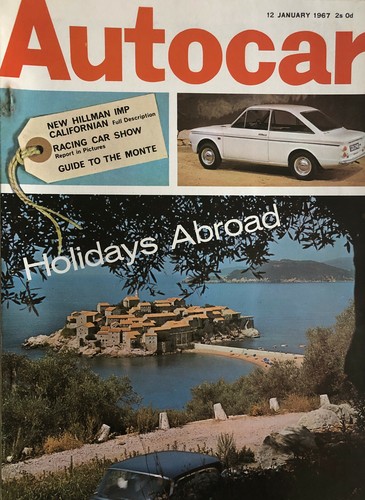 Autocar 1967 reliant - autocar,