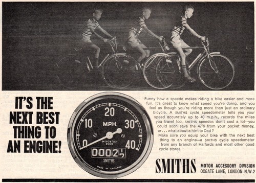 Vintage smiths cycle - vintage,