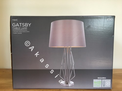 Next gatsby table - next, lamp.