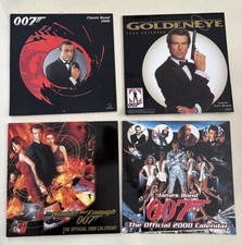 James Bond Calendars 2000 - 4x Calendars