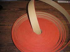 31 7mm balata belting - 1/4", 31.7mm