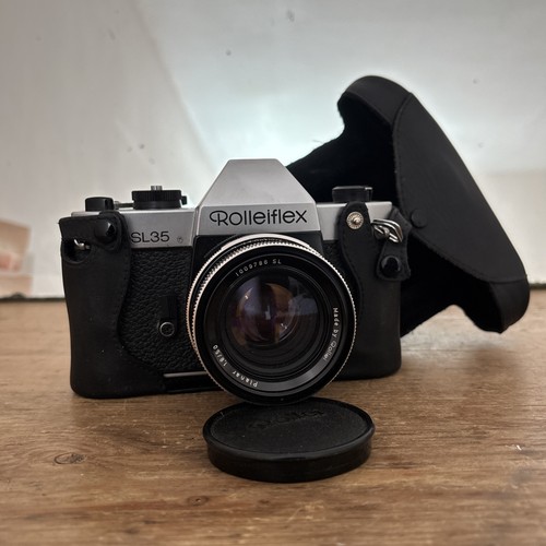 Rolleiflex sl35 35mm camera - e,
