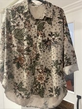 Ladies Made In Italy Fine Corduroy Shirt New Without Tags Best Fit Size 20/22