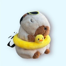 Capybara swimming Chalk Bag |