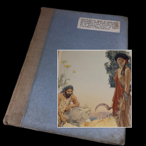 Theocritus bion moschus - theocritus,