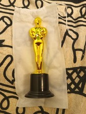 Golden Plastic Award Trophy