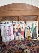 3 x Vintage Dress Making Seeing Patterns Sewing Pattern 1980s