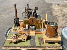 Live steam stationary engine - steam,