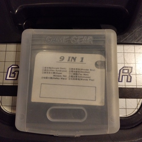 Game gear - game, tested