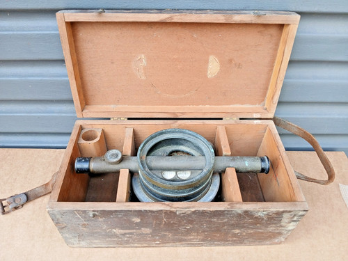 Antique vintage brass boxed - antique,