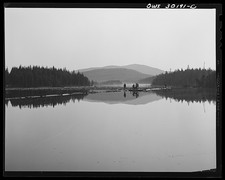 Long Pond Maine 1943 Brown
