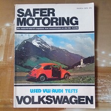 Safer Motoring VW magazine