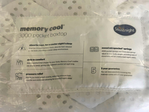 Silentnight memory cool 3000 - memory,