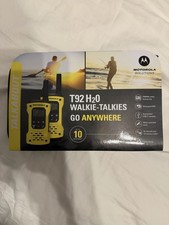 2x Motorola TLKR T92 Licence-free Two Way Radios H20 Long Range 10km 