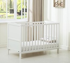 Solid wooden sleigh cot bed - solid,