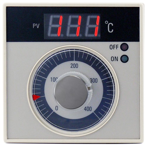 Temperature controller off - temperature, on-off