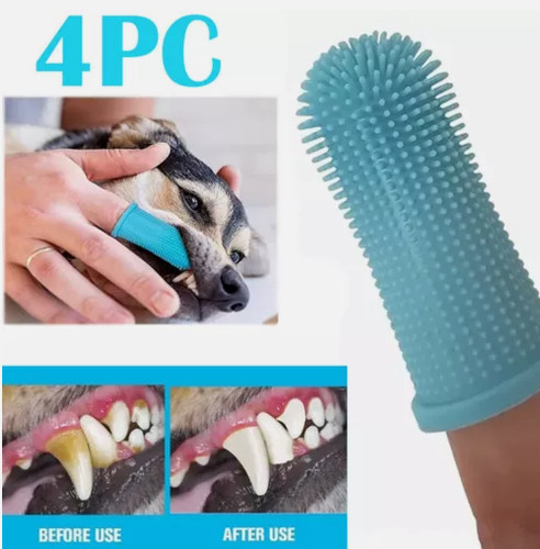 Pet finger toothbrush - pet,
