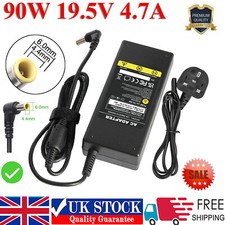 For Sony Vaio SVE151D11M VGN-NR VGN-S3/4/5/C/E/F/N/Z Laptop Charger AC Adapter