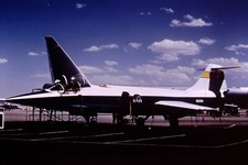 1972 NASA N820NA F104 Starfighter Aircraft Aviation 35mm Original Slide Ref 1128