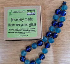 Sea Glass Beaded Necklace